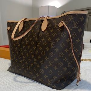 Louis Vuitton Neverfull GM beige